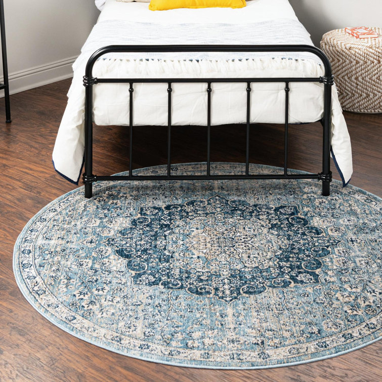 Blue Elephant Alabama Navy Blue/Beige Rug & Reviews Wayfair.co.uk